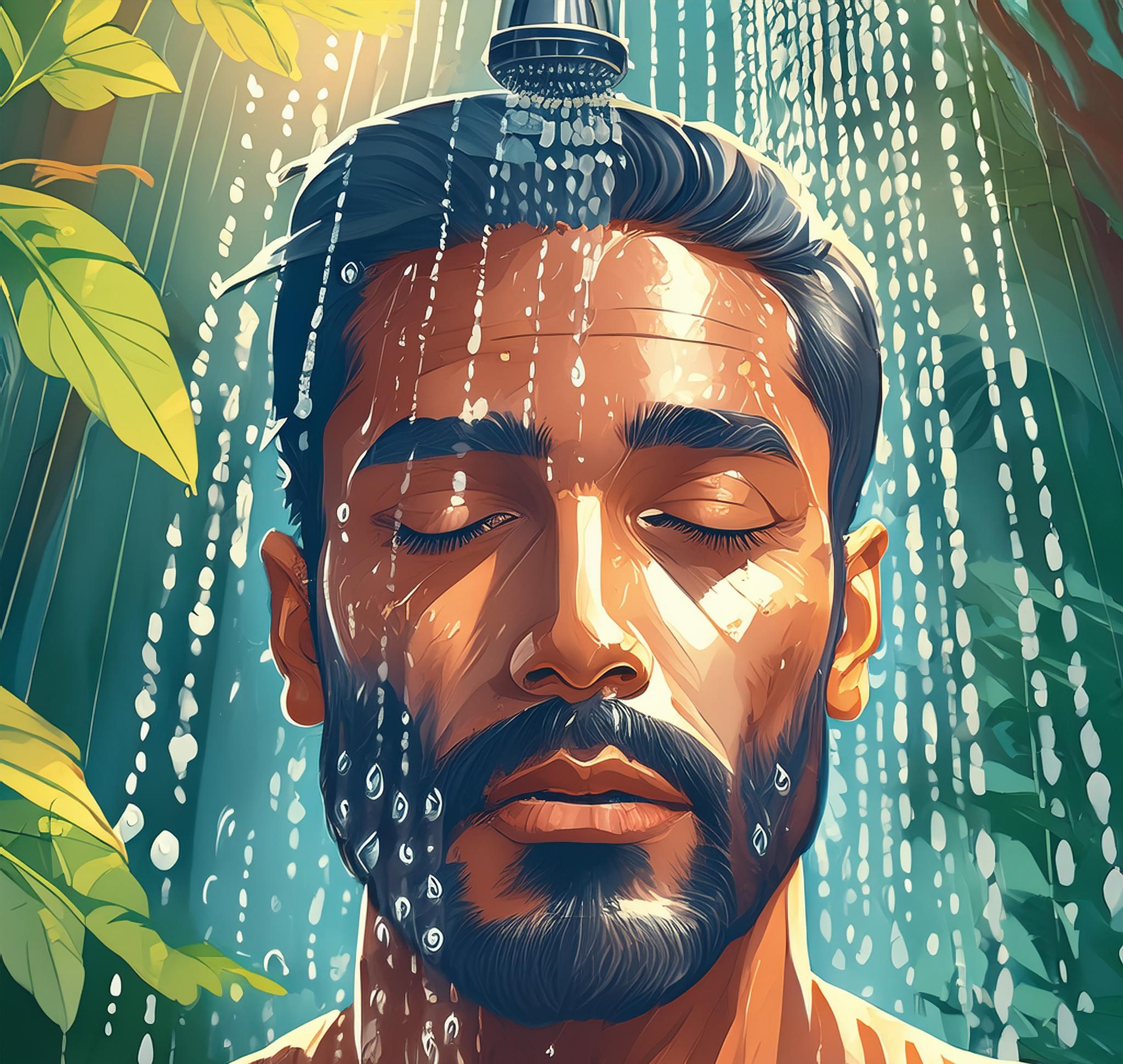 Cold shower image