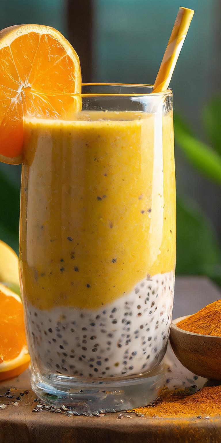 Orange Banana Smoothie 