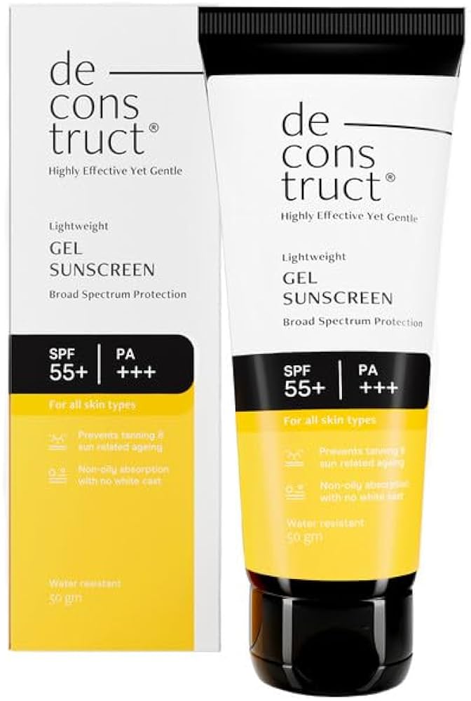 Deconstruct Face Gel Sunscreen