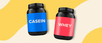 whey, casein