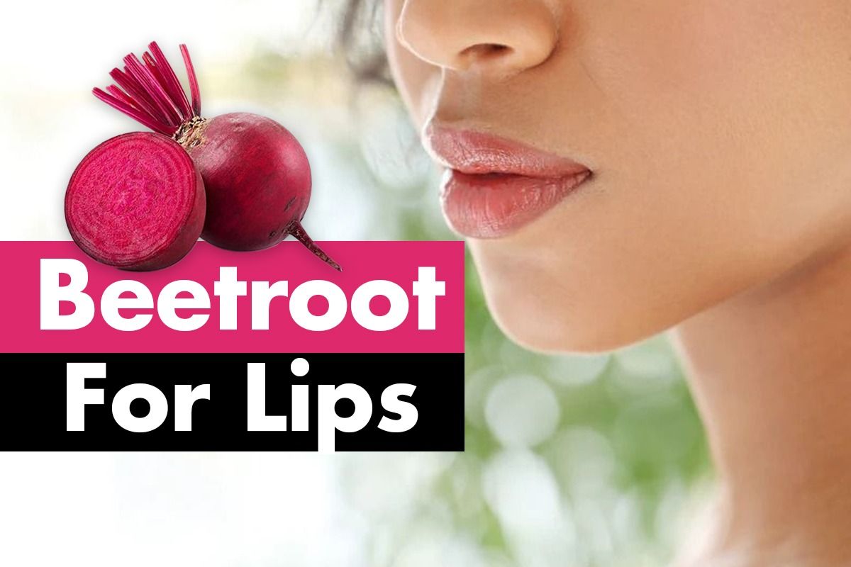 Beetroot for lips