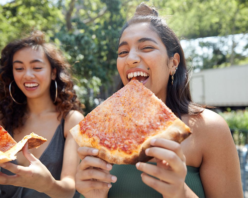 Eating fatty-rich foods, makes your skin oily