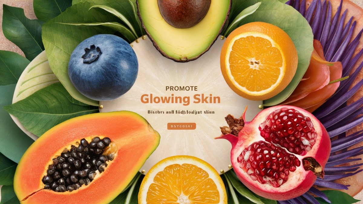 This is an image for topic 5 Fruits For A Glowing Skin