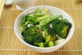 Broccoli and Bok Choy