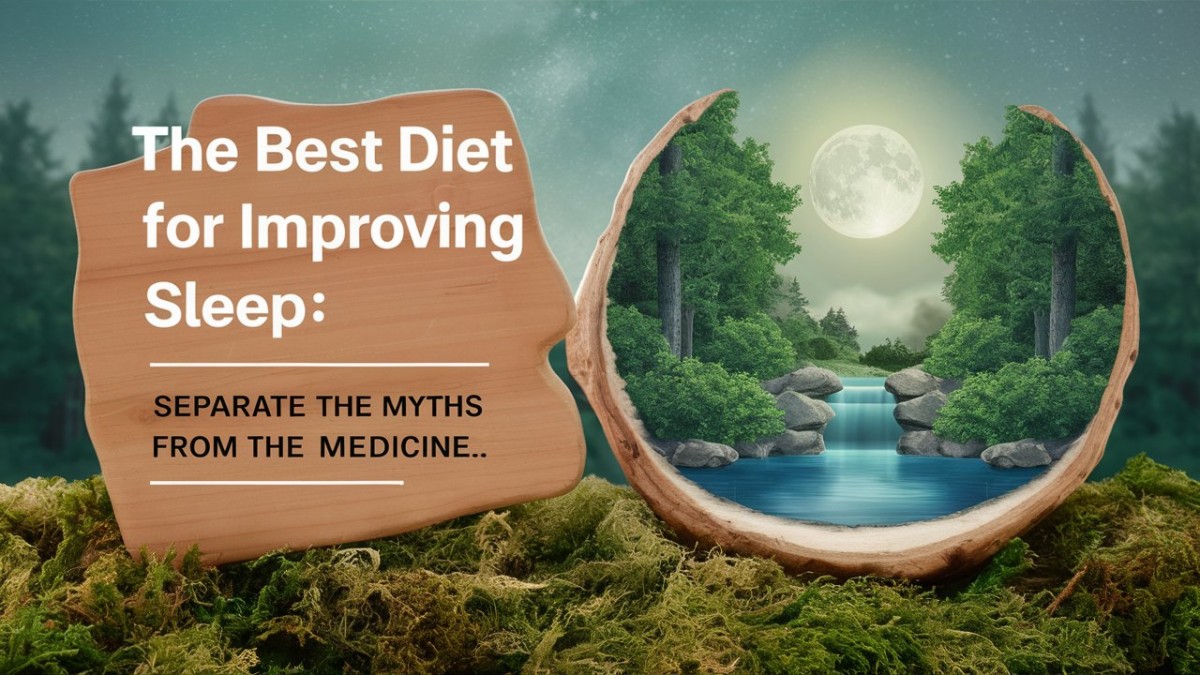 This is an image for topic The Best Diet For Improving Sleep: Separate The Myths From The Medicine