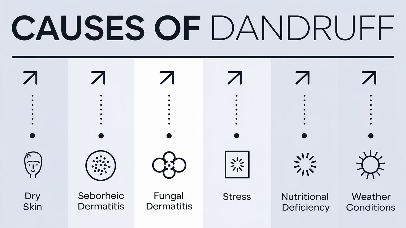 Causes of dandruff 