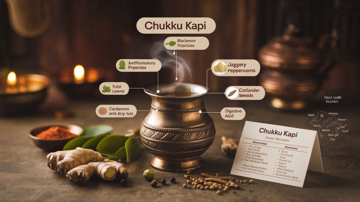 This is an image for topic Chukku Kapi: The Herbal Tea