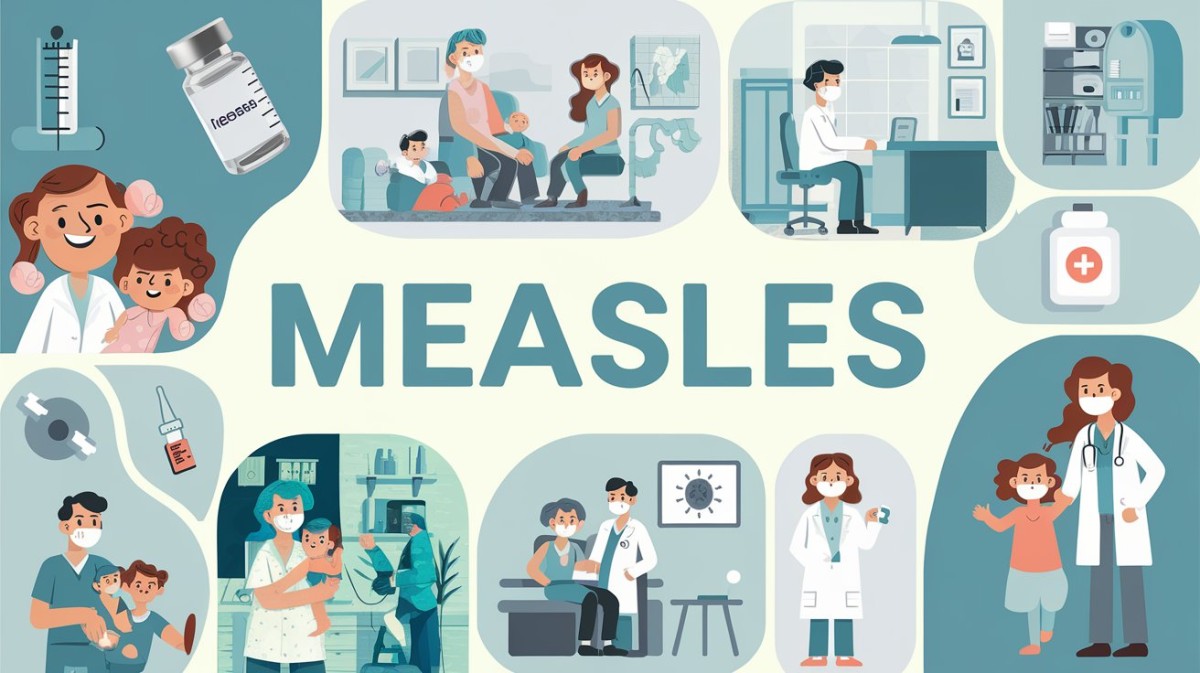 This is an image for topic What is Measles? Causes and Treatments.