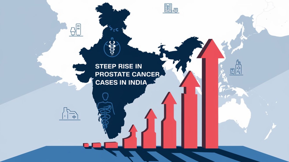 This is an image for topic Steep Rise in Prostate Cancer Cases in India