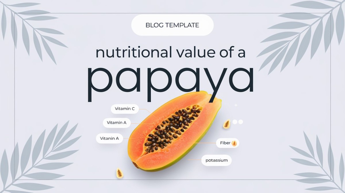 This is an image for topic Nutritional Value Of A Papaya