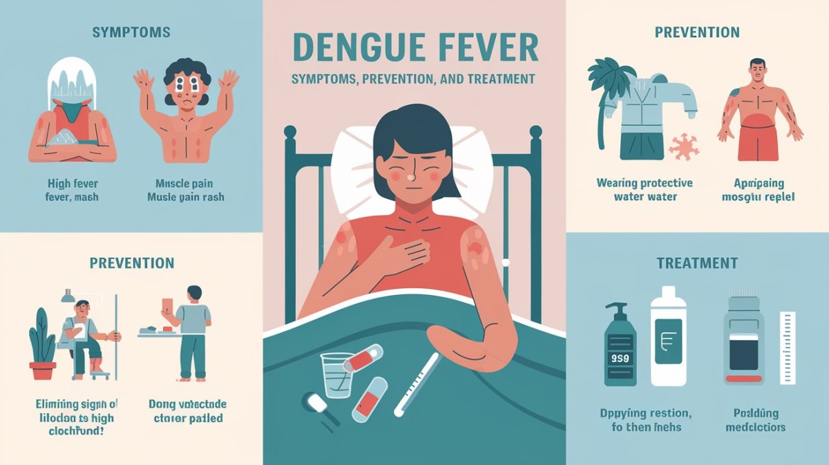 This is an image for topic Dengue Fever: Symptoms, Prevention, and Treatment