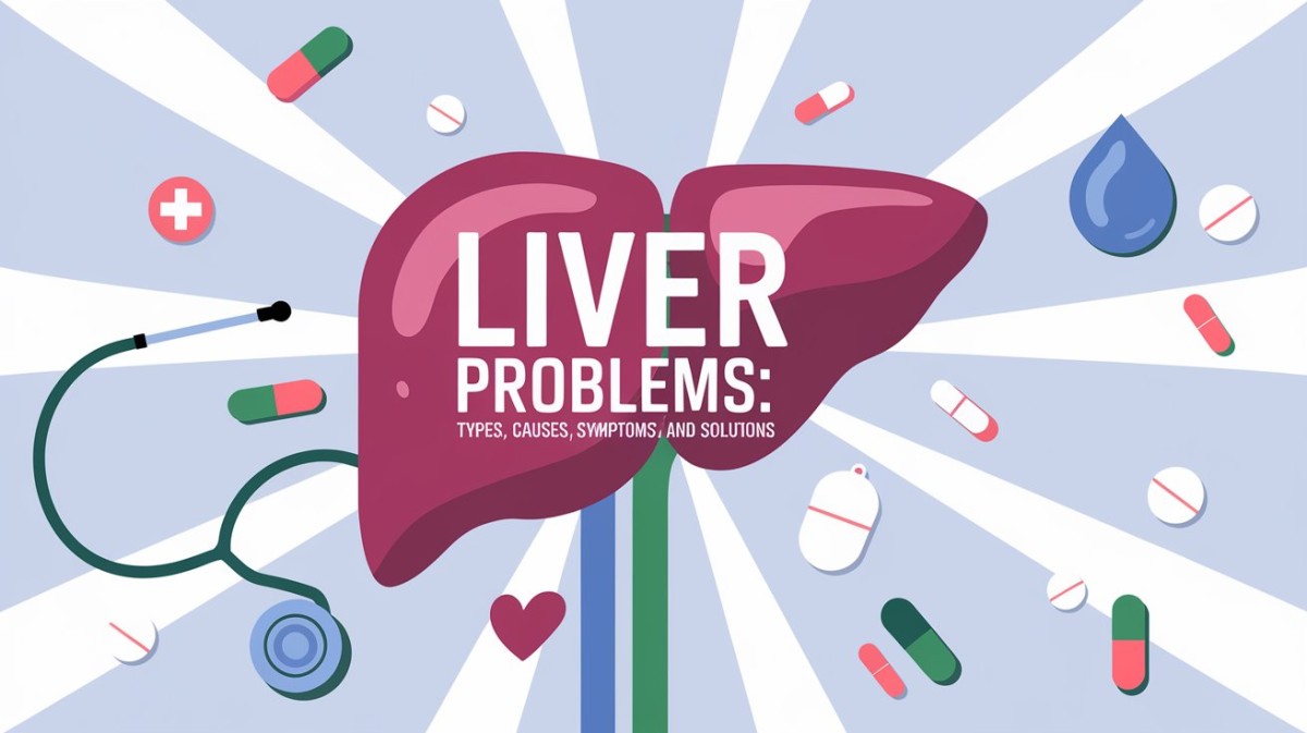 This is an image for topic Liver Problems: Types, Causes, Symptoms, and Solutions 