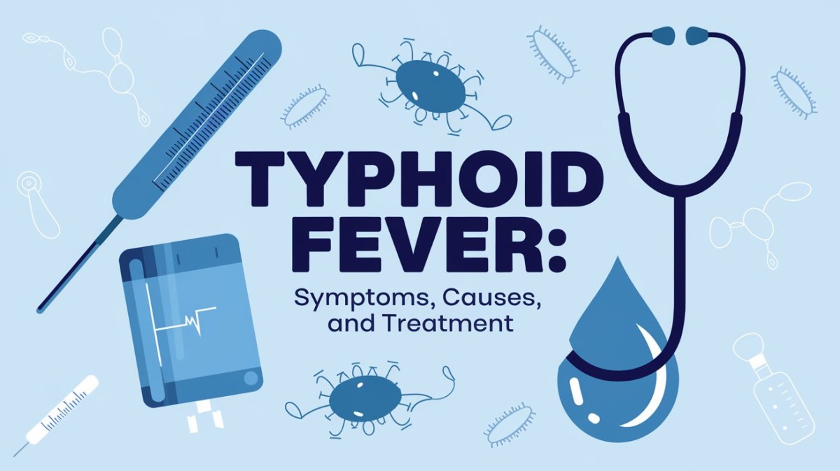 This is an image for topic Typhoid Fever: Symptoms, Causes, and Effective Treatments