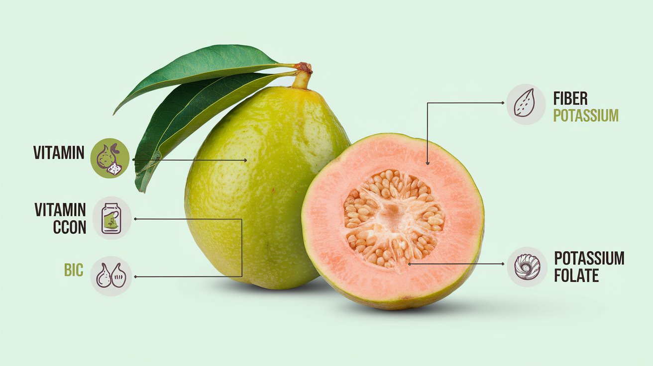 Guava’s nutrients: Vitamins, fiber, and more health benefits!