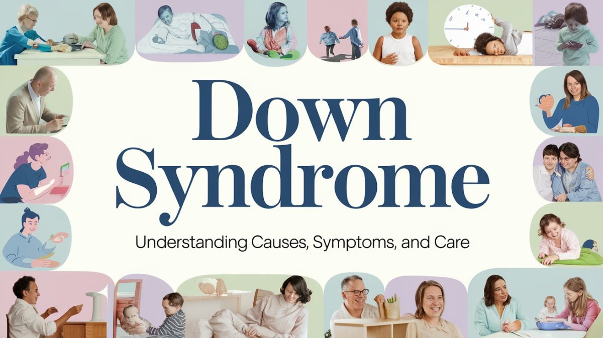 This is an image for topic Down Syndrome: Understanding Causes, Symptoms, and Care