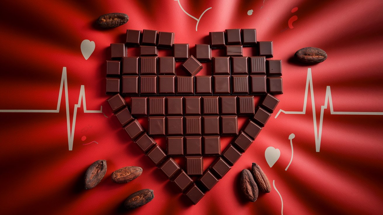 Love your heart with dark chocolate goodness.