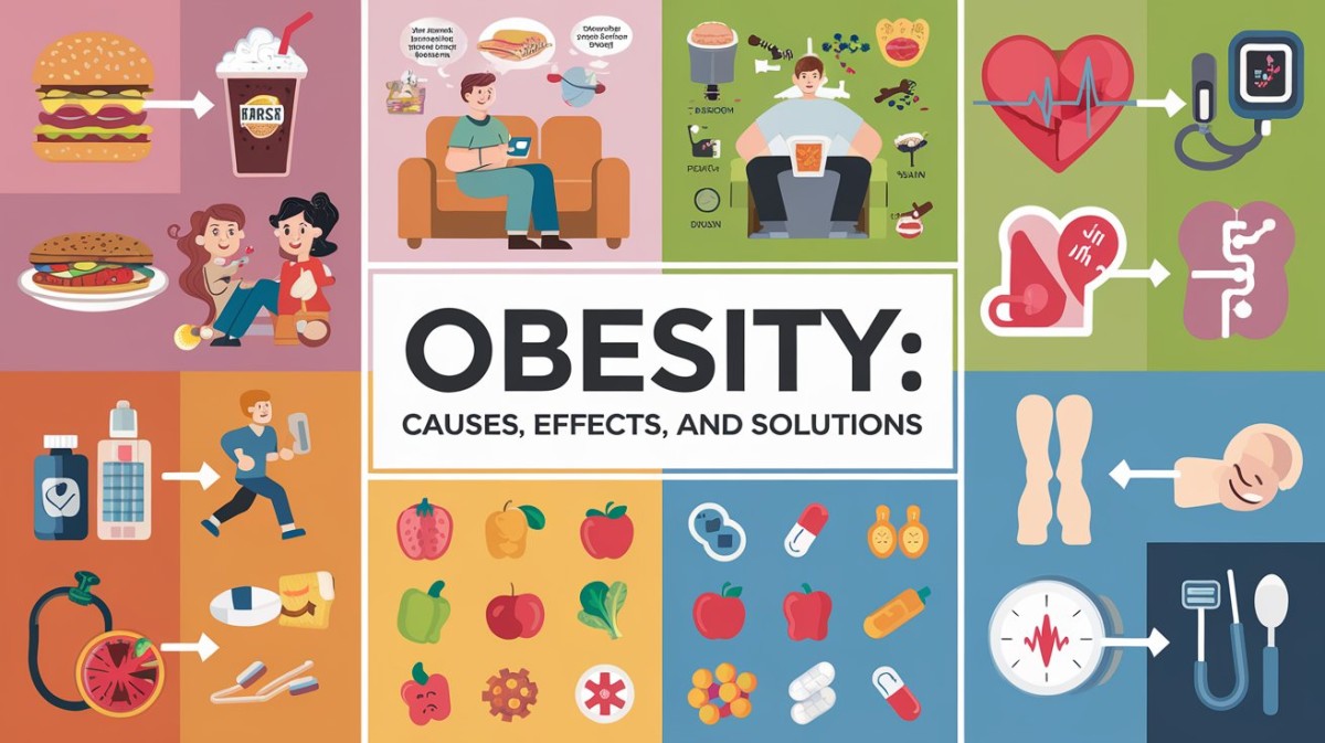 This is an image for topic Obesity: Causes, Effects, and Solutions