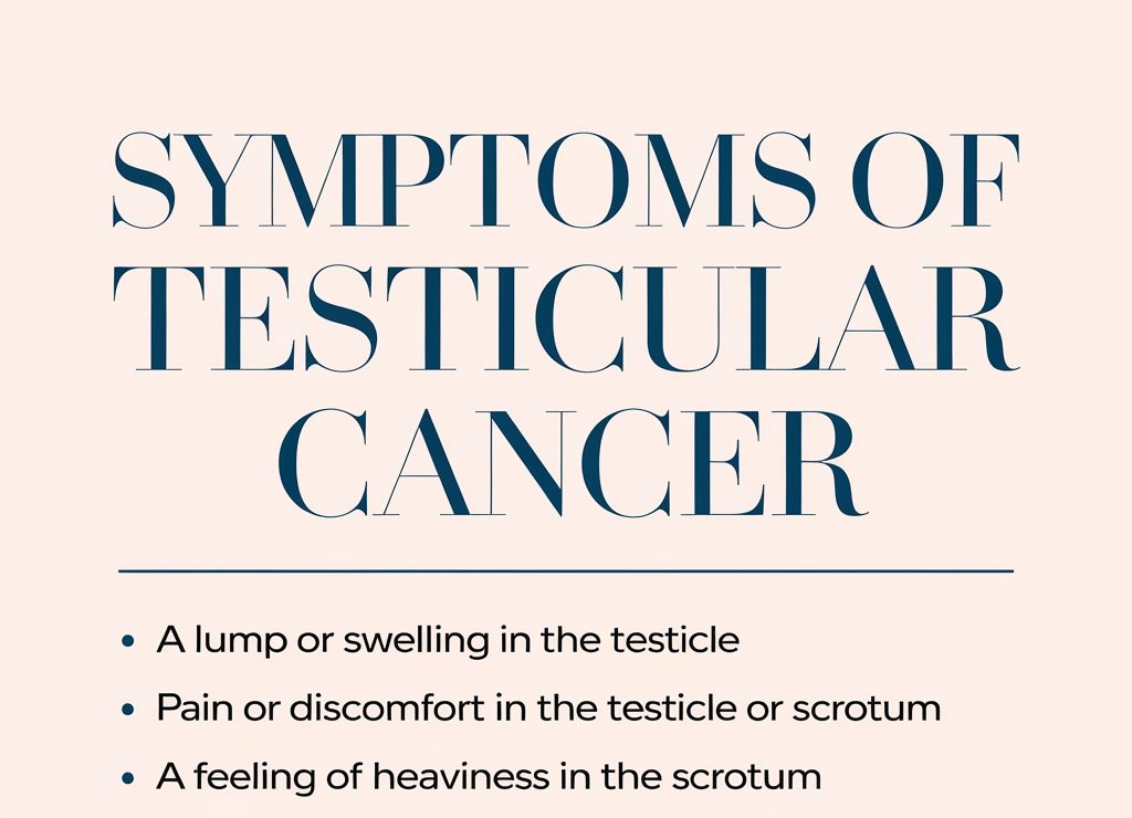 Testicular Cancer Symptoms 