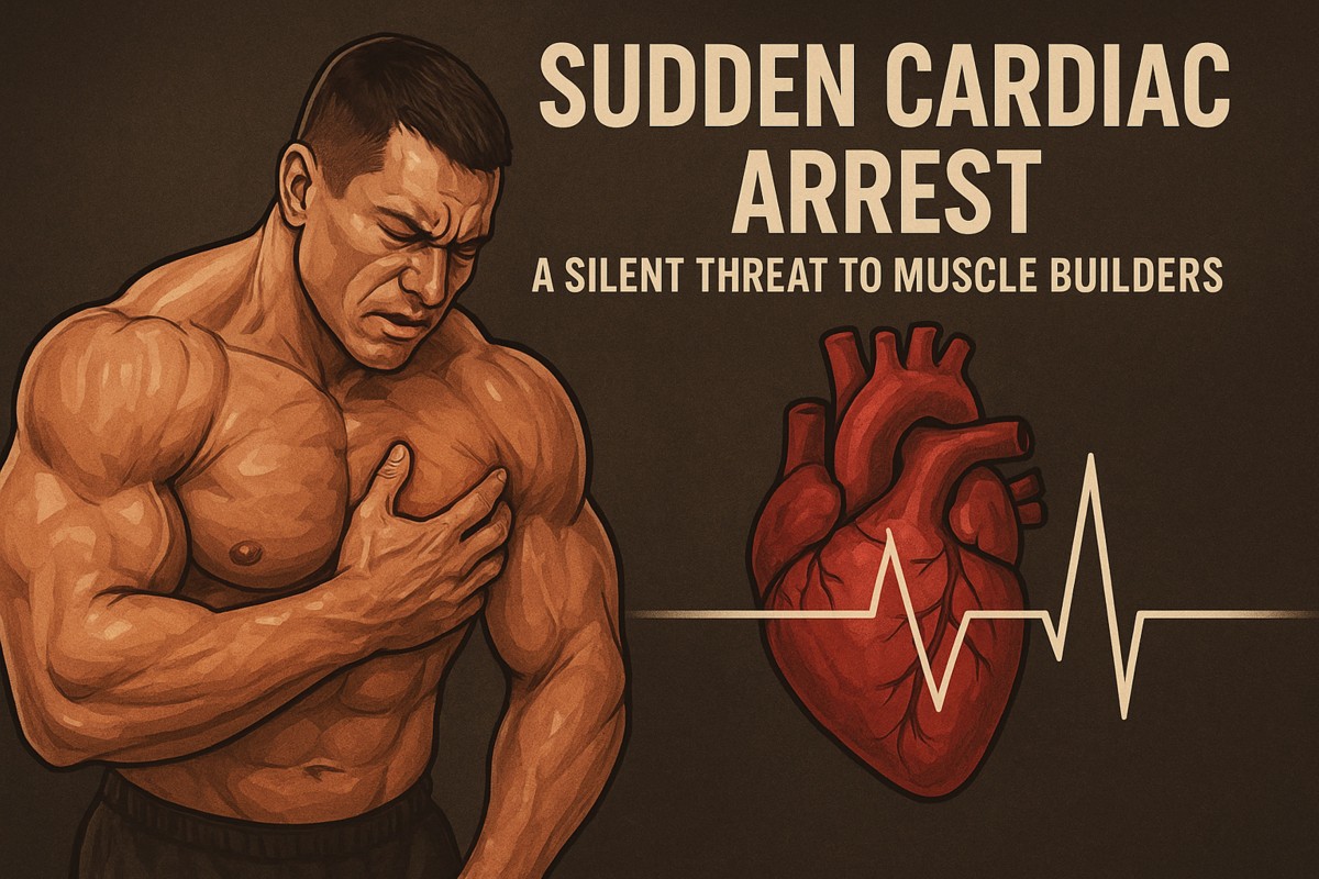 This is an image for topic Sudden Cardiac Arrest: A Silent Threat to Muscle Builders