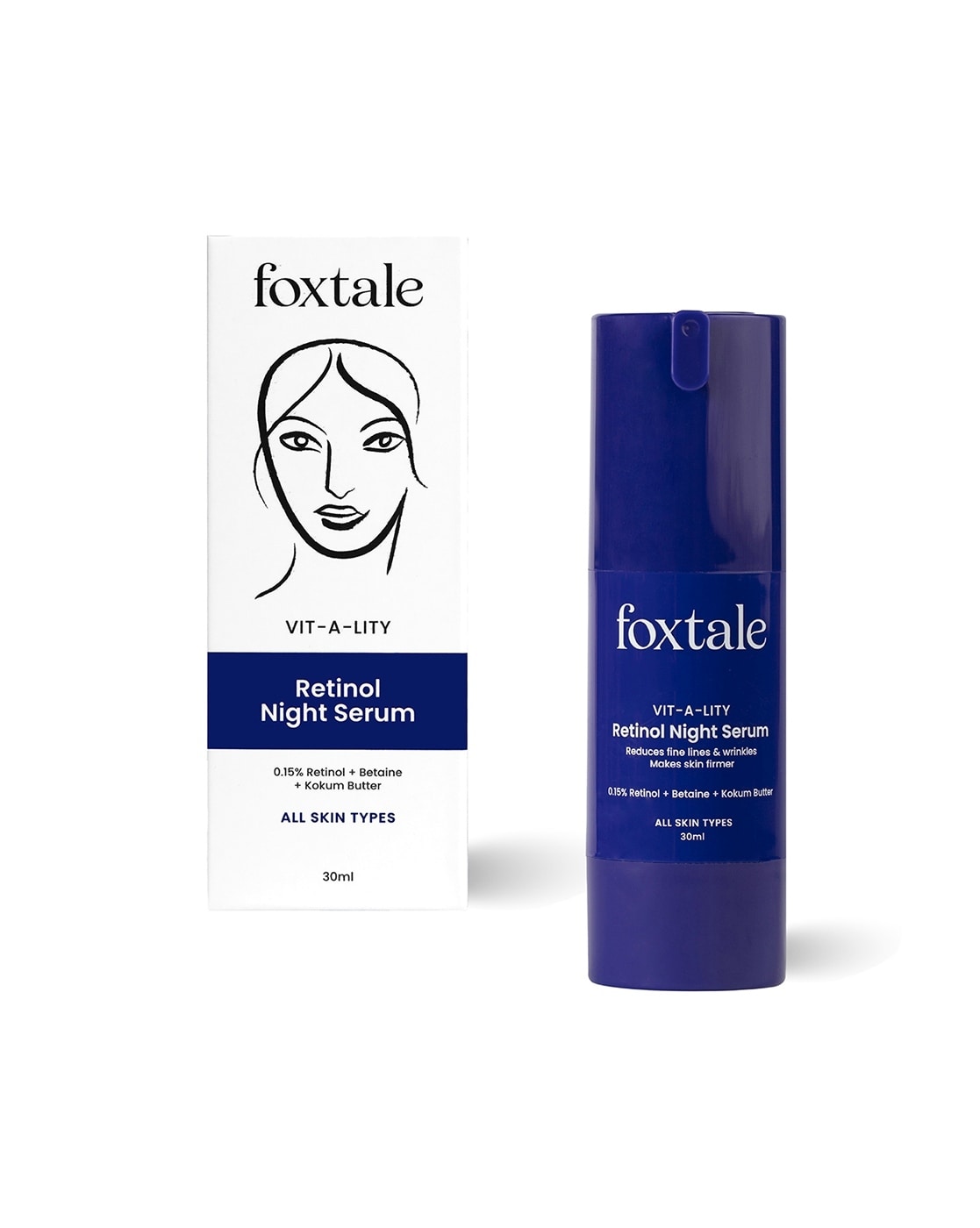Foxtale Retinol Night Serum