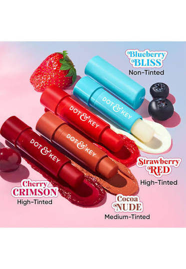 Different Types of Dot & Key Lip Balms