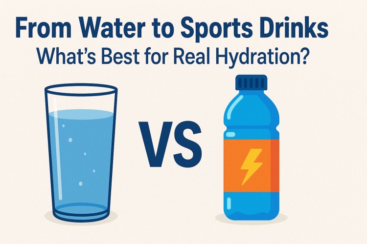 From Water to Sports Drinks: What’s Best for Real Hydration?