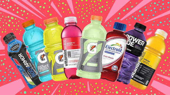 Varieties of Sports Drinks