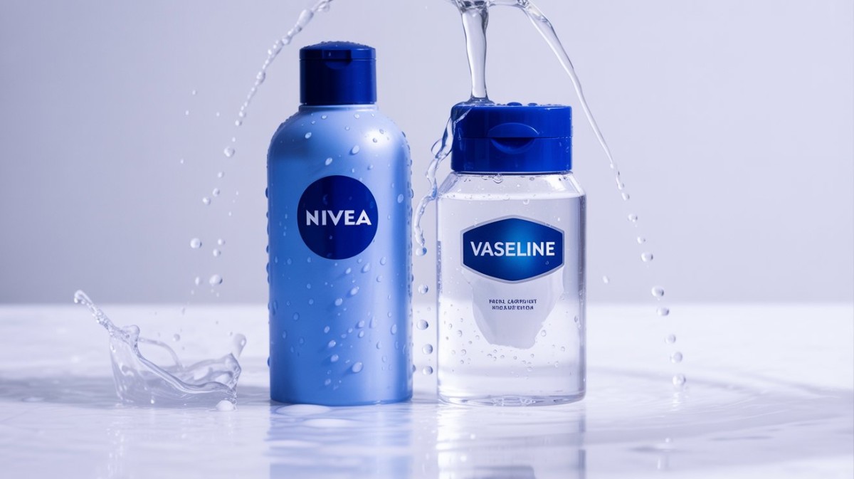 This is an image for topic Nivea vs Vaseline Body Lotion: Which One Is Better?