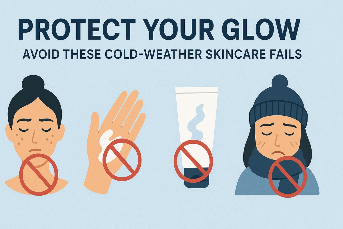 This is an image for topic Protect Your Glow: Avoid These Cold-Weather Skincare Fails