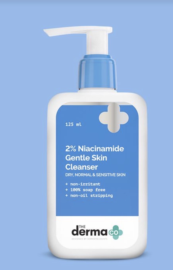The Derma Co 2% Niacinamide Gentle Skin Cleanser