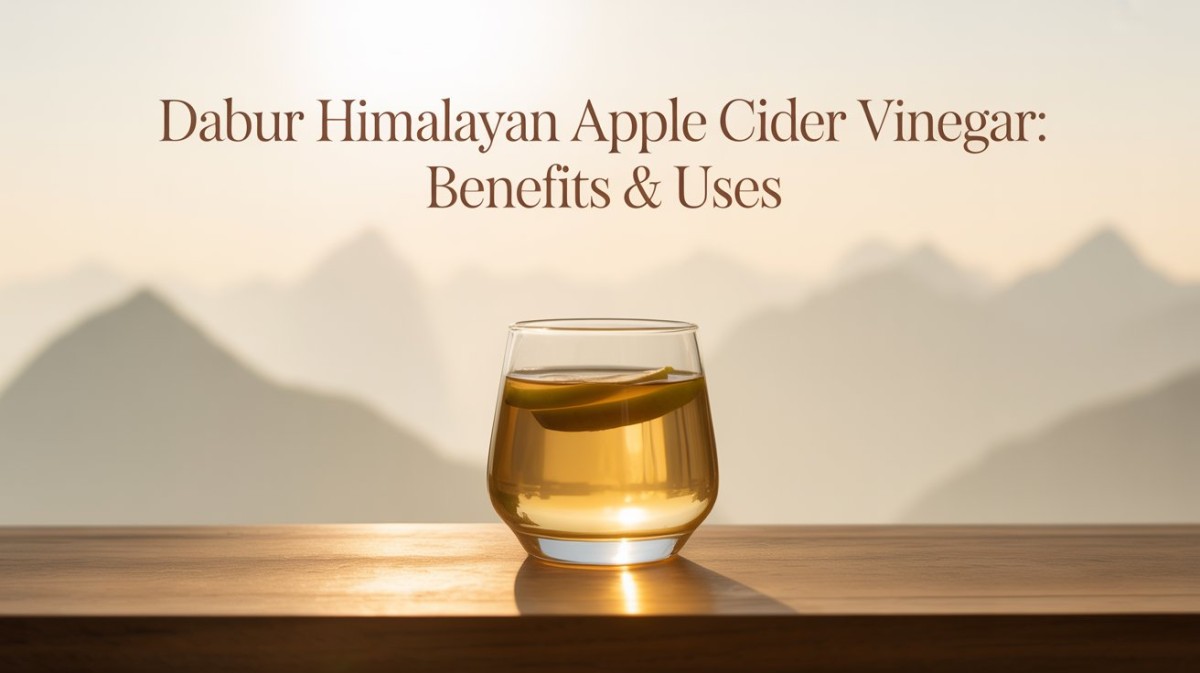 This is an image for topic Dabur Himalayan Apple Cider Vinegar Review: Benefits, Uses & Why It’s Worth Buying