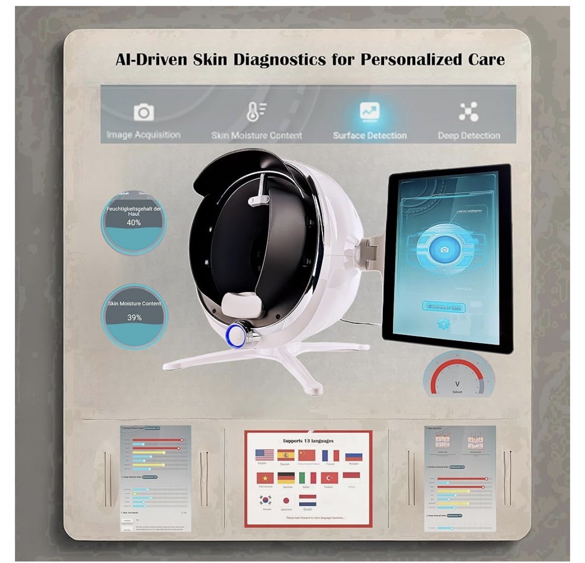 AI Based Skin Assessment Device
