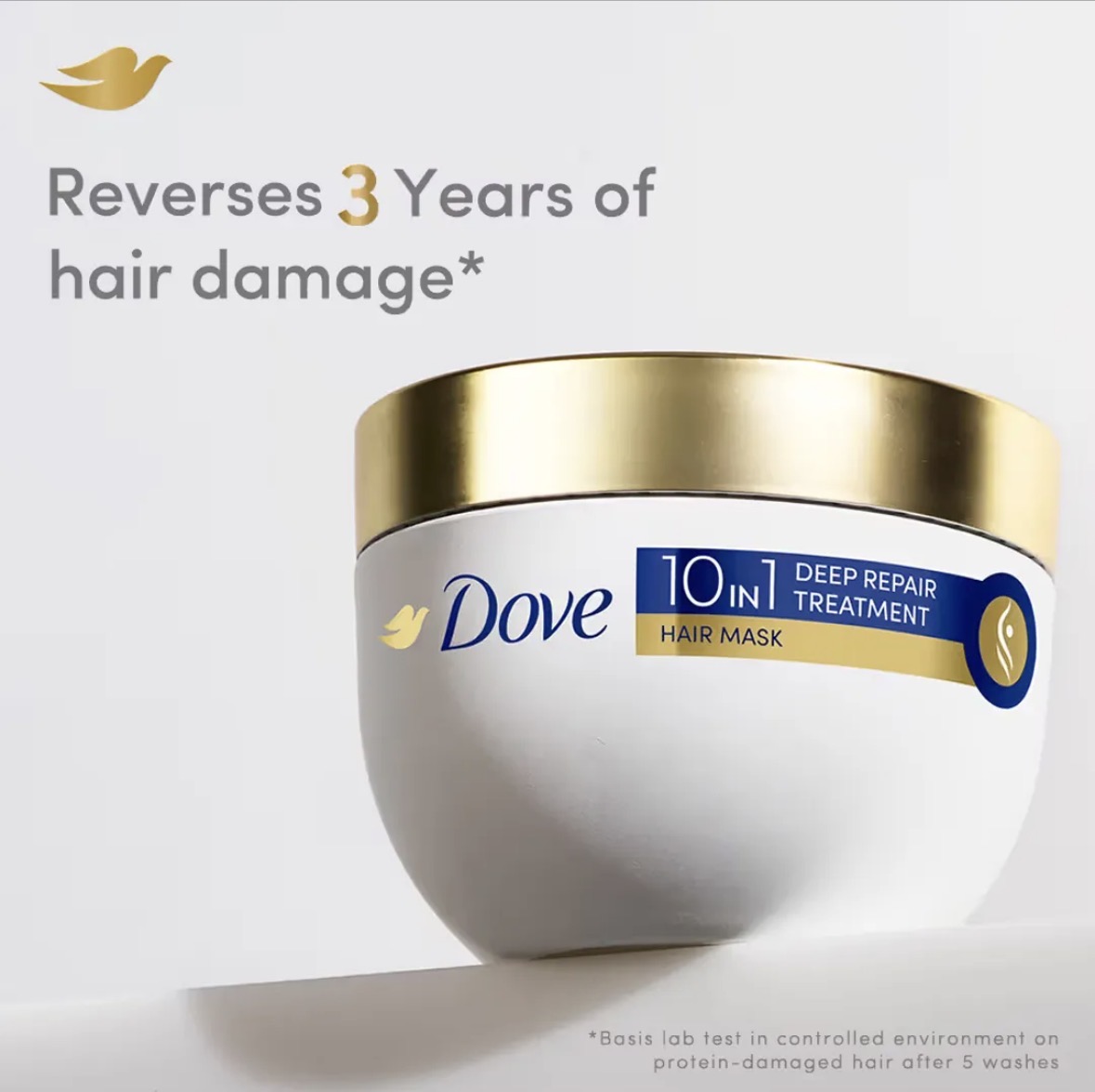 Dove 10 in 1 Deep Repair Treatment Hair Mask
