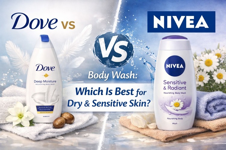 Dove vs Nivea Body Wash: Which Is Best for Dry & Sensitive Skin?