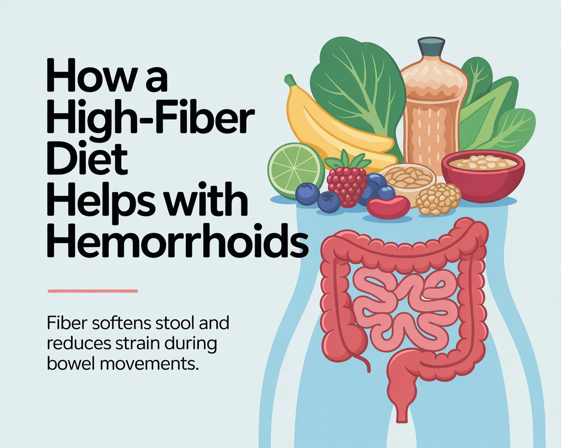 How a High-Fiber Diet Helps with Hemorrhoids&nbsp;