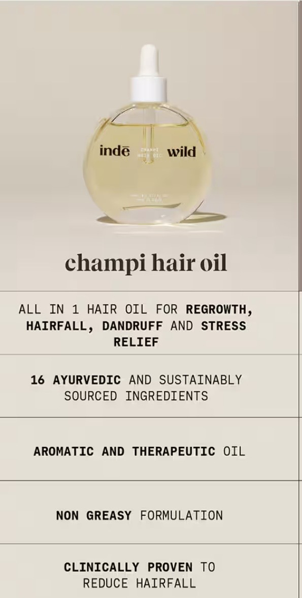 Effectiveness of Inde Wild Champi Oil