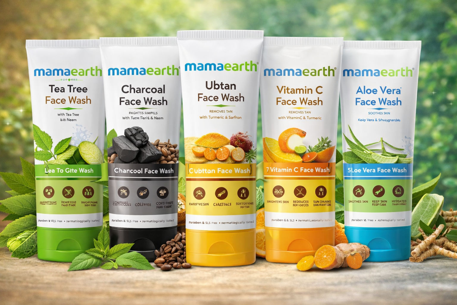 Different Types of Mamaearth Face Wash