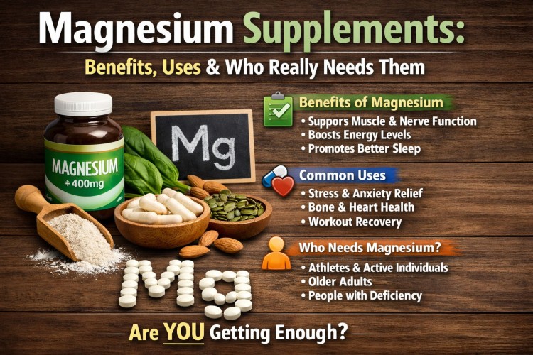 Magnesium Supplements: Benefits, Uses & Who Really Needs Them