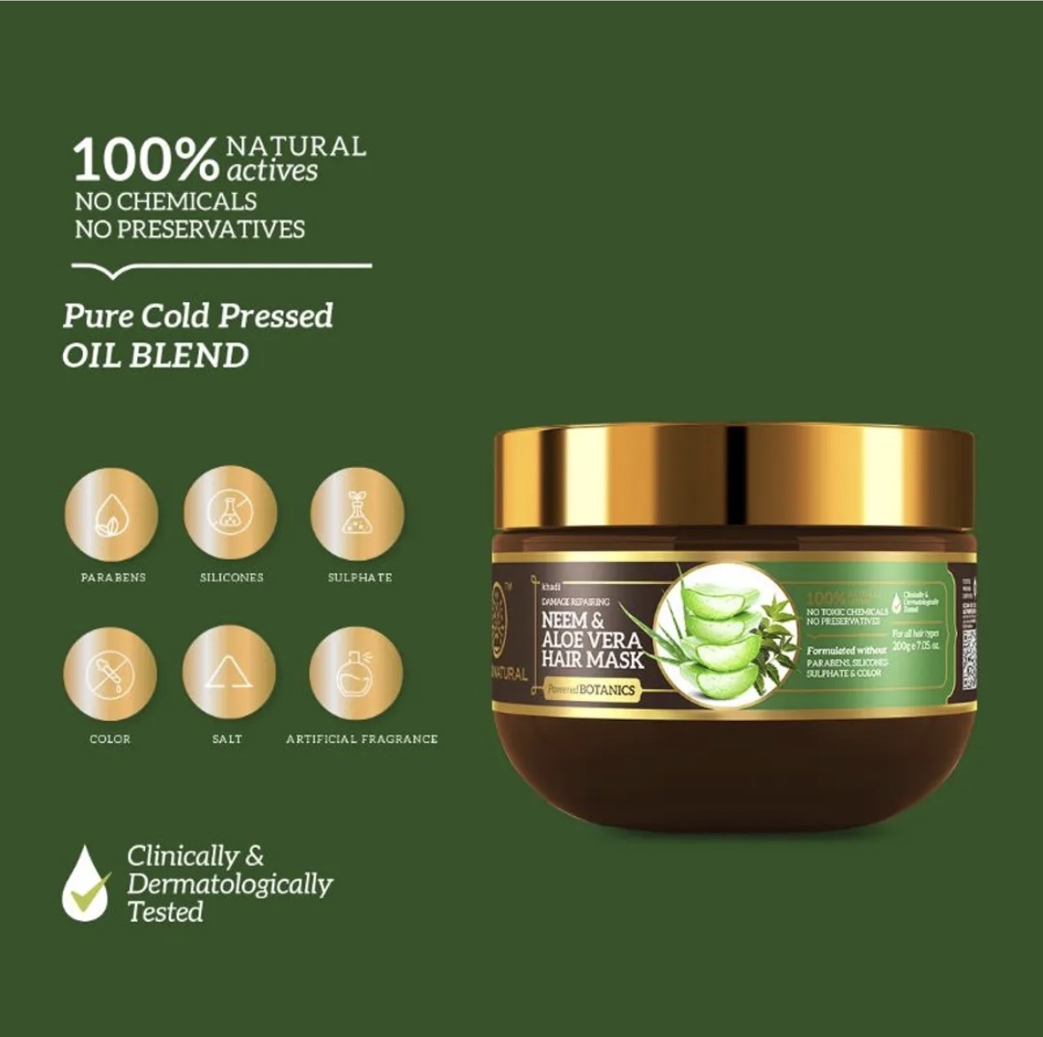 Khadi Natural Herbal Hair Mask