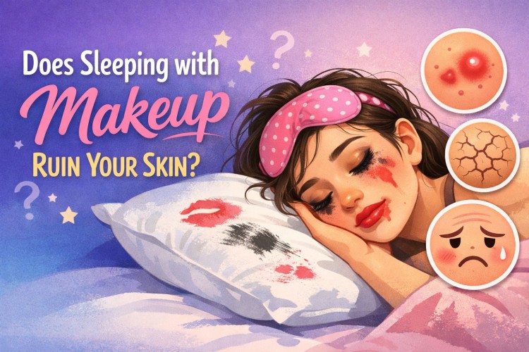 Does Sleeping with Makeup Ruin Your Skin? 