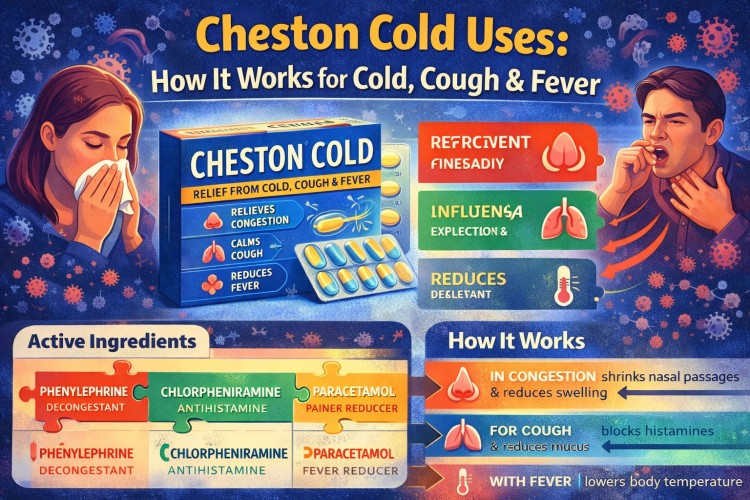 Cheston Cold Uses: How It Works for Cold, Cough & Fever