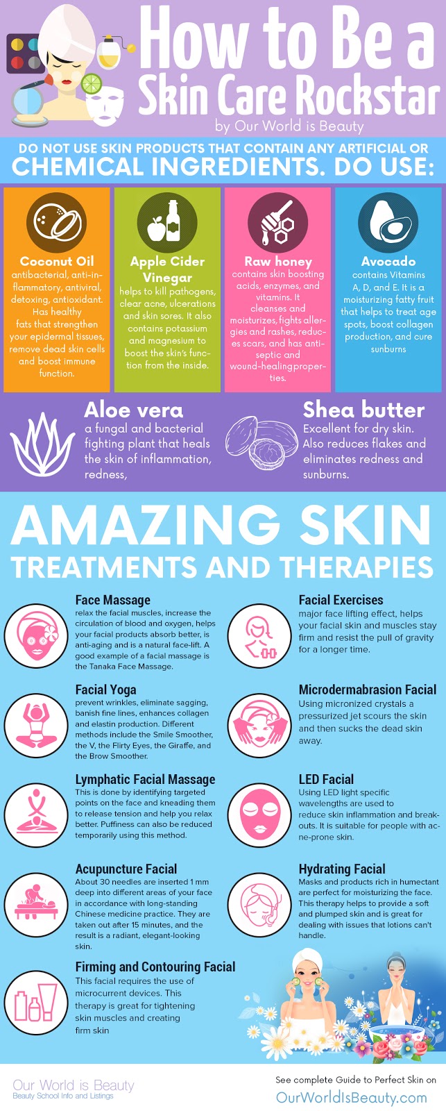 Beneficial skincare treatments 
