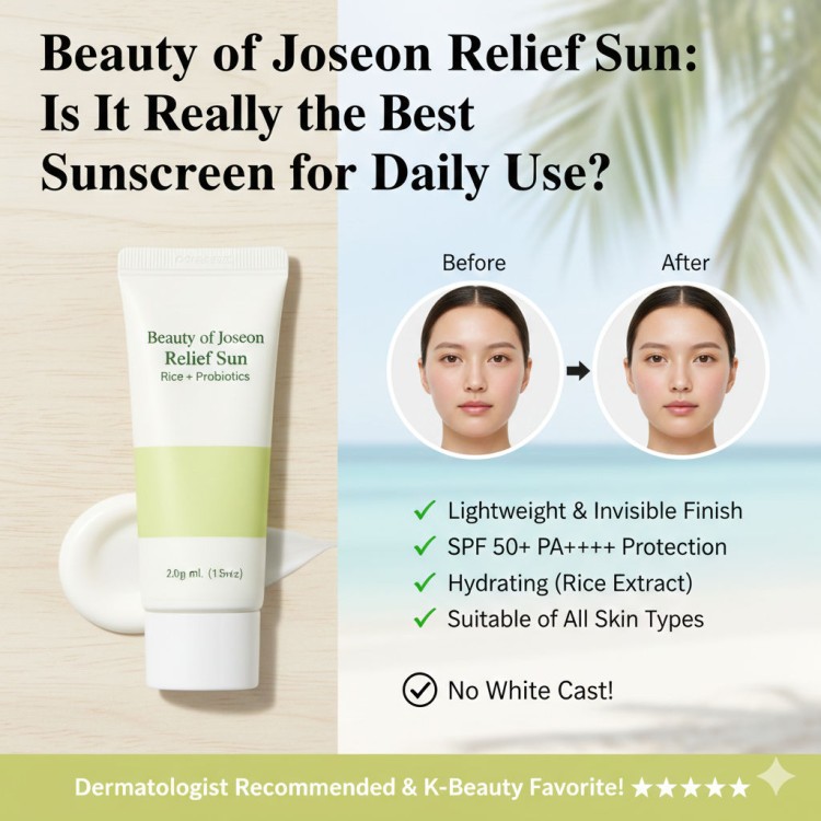 Beauty of Joseon Relief Sun: Is It Really the Best Sunscreen for Daily Use?
