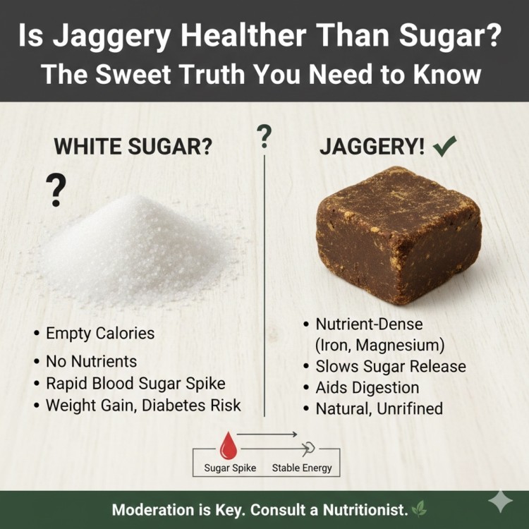 Is Jaggery Healthier Than Sugar? The Sweet Truth You Need to Know