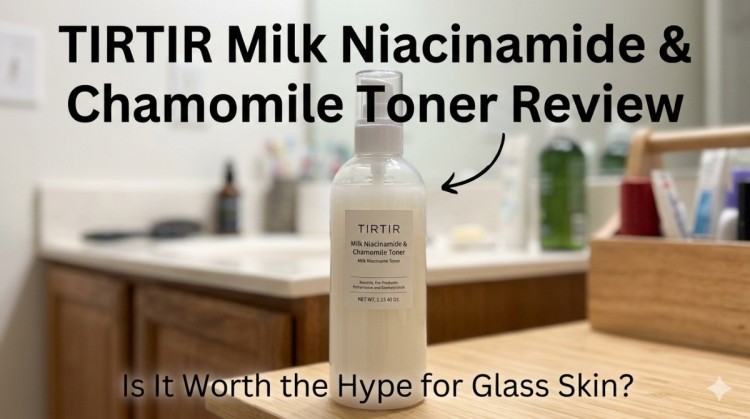 TIRTIR Milk Niacinamide & Chamomile Toner Review – Is It Worth the Hype for Glass Skin?