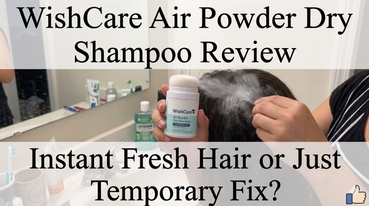 This is an image for topic WishCare Air Powder Dry Shampoo Review – Instant Fresh Hair or Just Temporary Fix?
