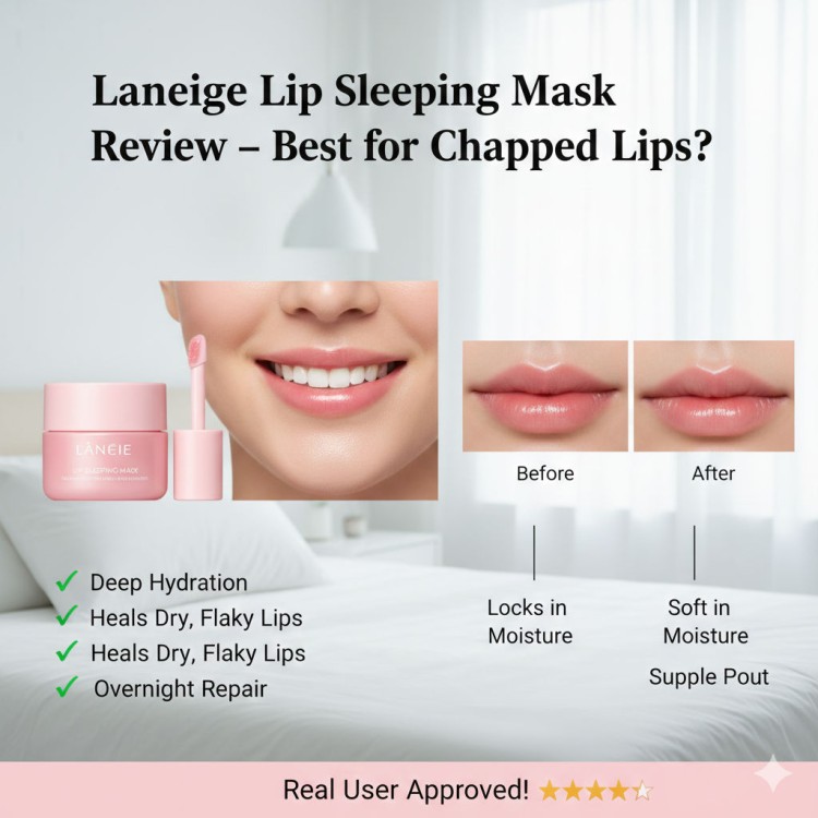 Laneige Lip Sleeping Mask Review – Best for Chapped Lips?