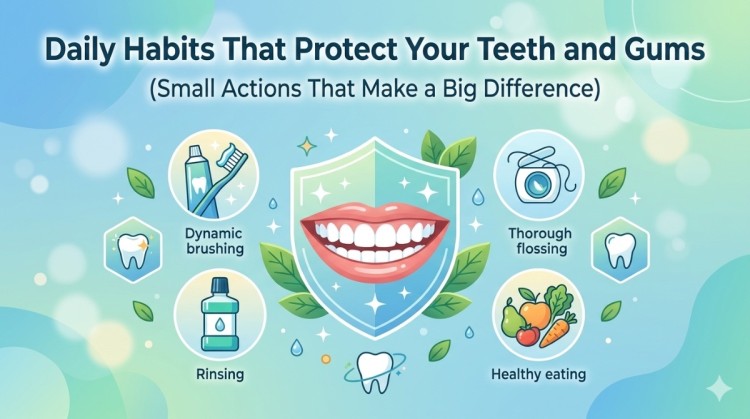 Daily Habits That Protect Your Teeth and Gums (Small Actions That Make a Big Difference)
