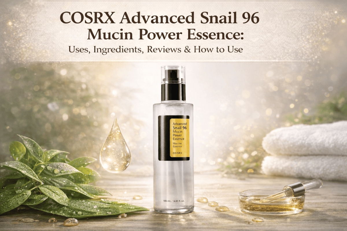 This is an image for topic COSRX Advanced Snail 96 Mucin Power Essence: Uses, Ingredients, Reviews & How to Use 