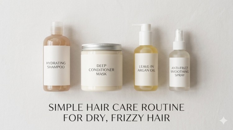 Simple Hair Care Routine for Dry, Frizzy Hair (That Actually Works)